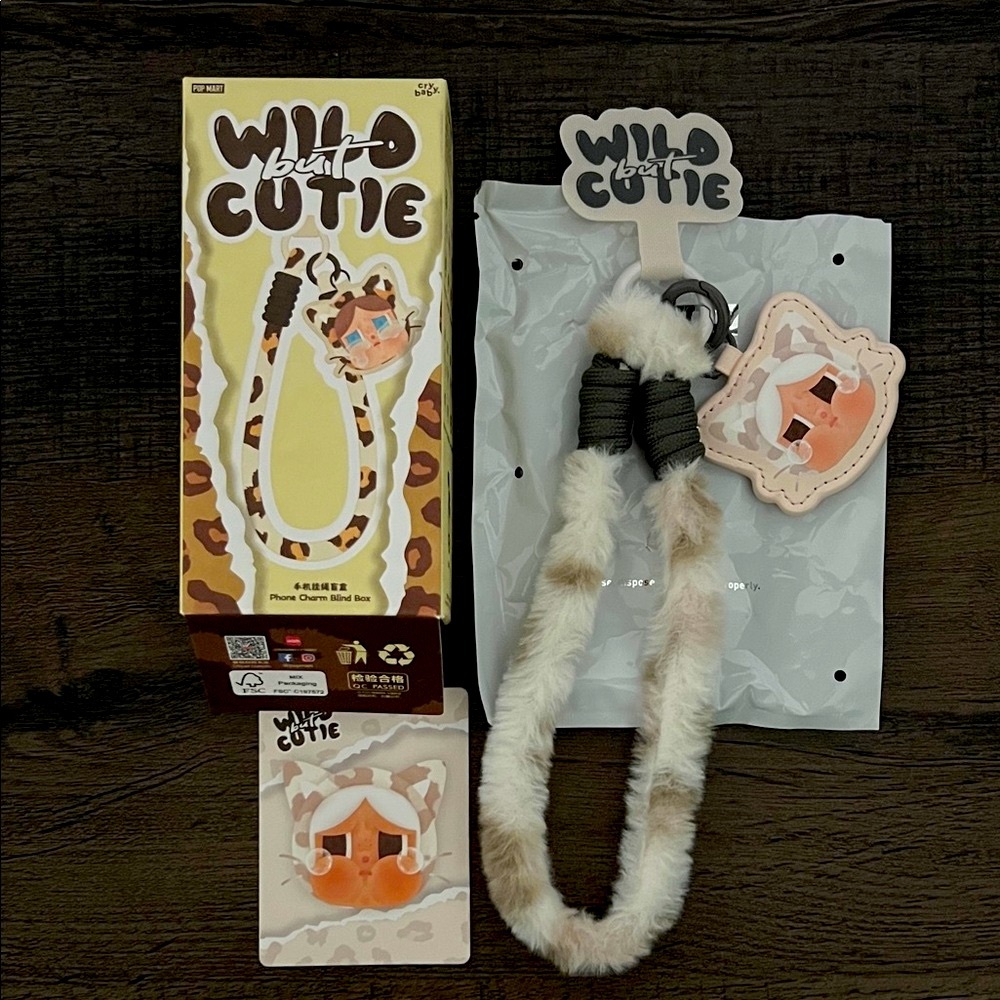 Cry Baby - Wild But Cutie - Phone Charm - Confirmed Vanilla Cutie